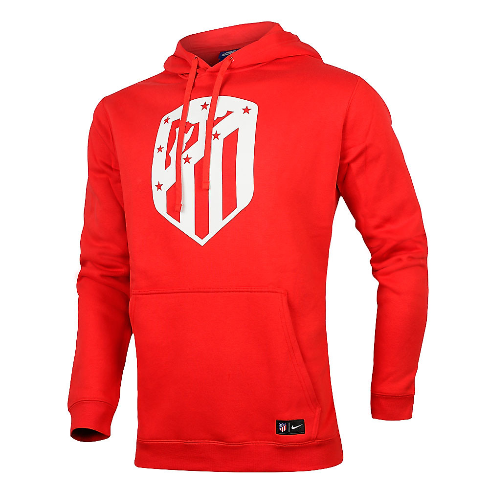 Sudadera de Paseo Atlético de Madrid 2017/2018 con Capucha Rojo Sudadera de Paseo Atlético de Madrid 2017/2018 con Capucha Rojo - Fútbol Factory