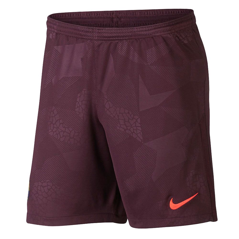 Pantalón 3ª FC Barcelona 2017/2018 Granate - Fútbol Factory