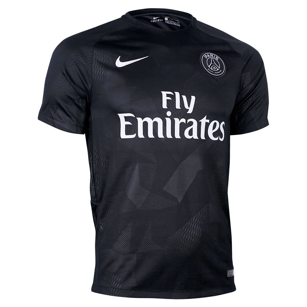 Camiseta 3ª FC Paris Saint-Germain 2017/2018 Negro - Fútbol Factory