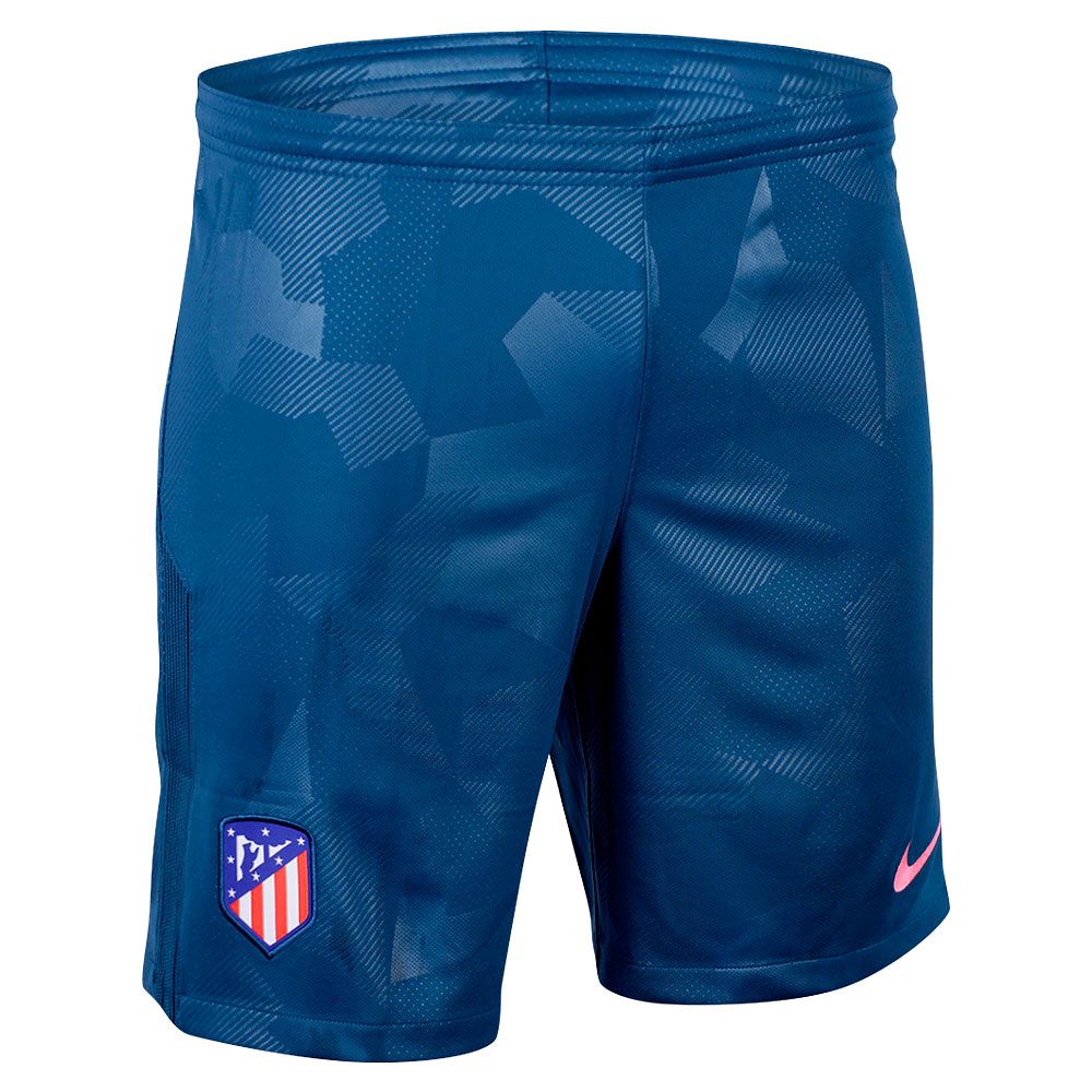 Pantalón 3ª Atlético de Madrid 2017/2018 Azul Rosa - Fútbol Factory