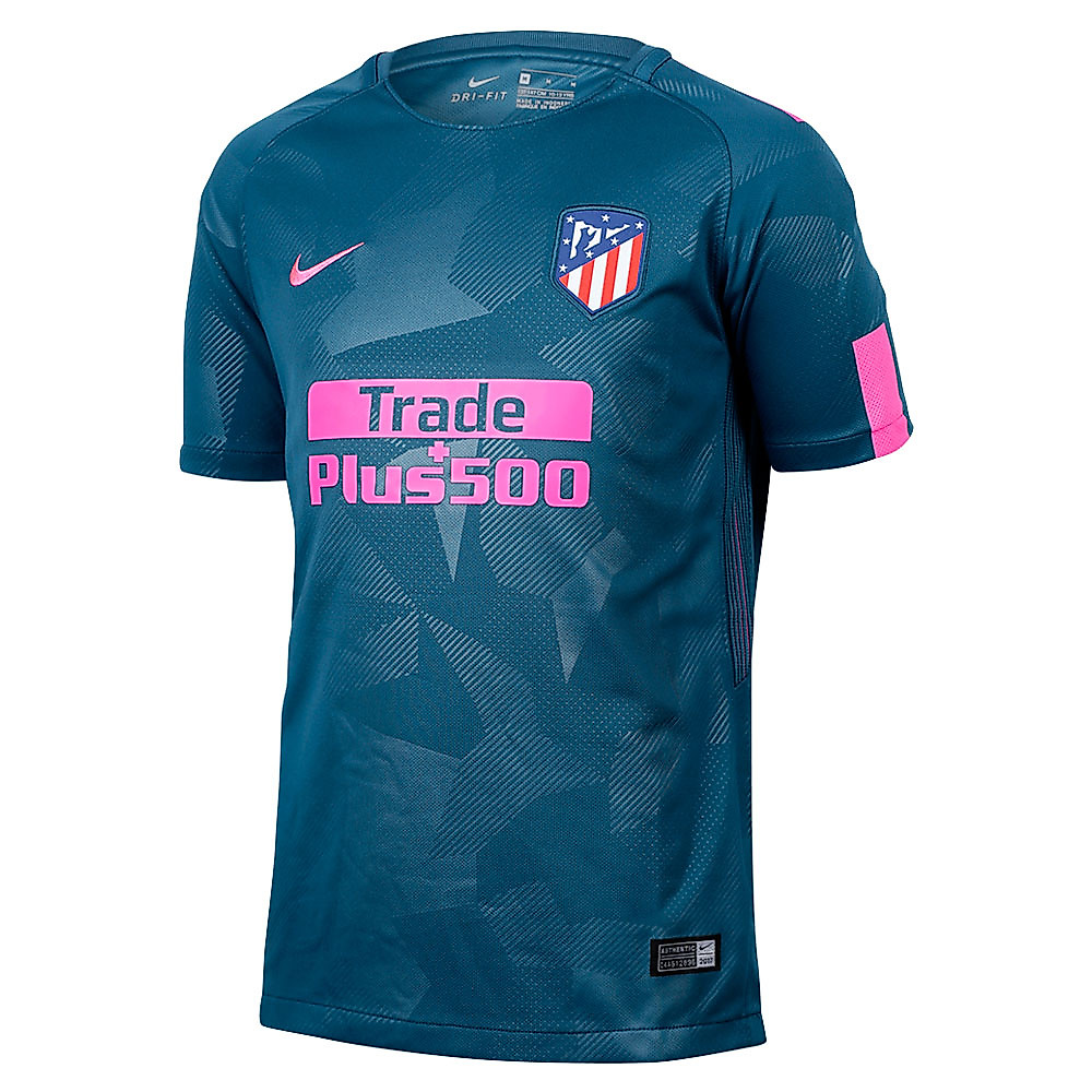 Camiseta 3ª Atlético de Madrid 2017/2018 Junior Stadium Azul - Fútbol Factory