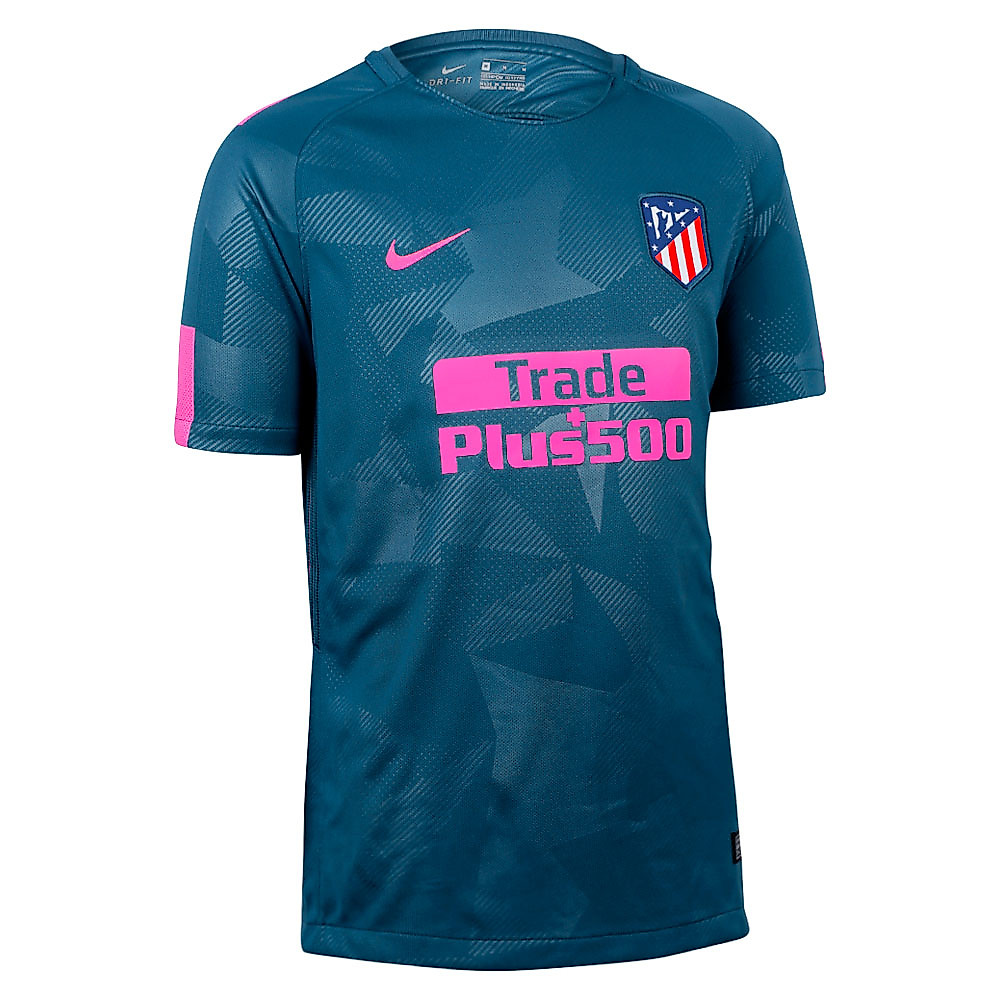 Camiseta 3ª Atlético de Madrid 2017/2018 Junior Stadium Azul - Fútbol Factory