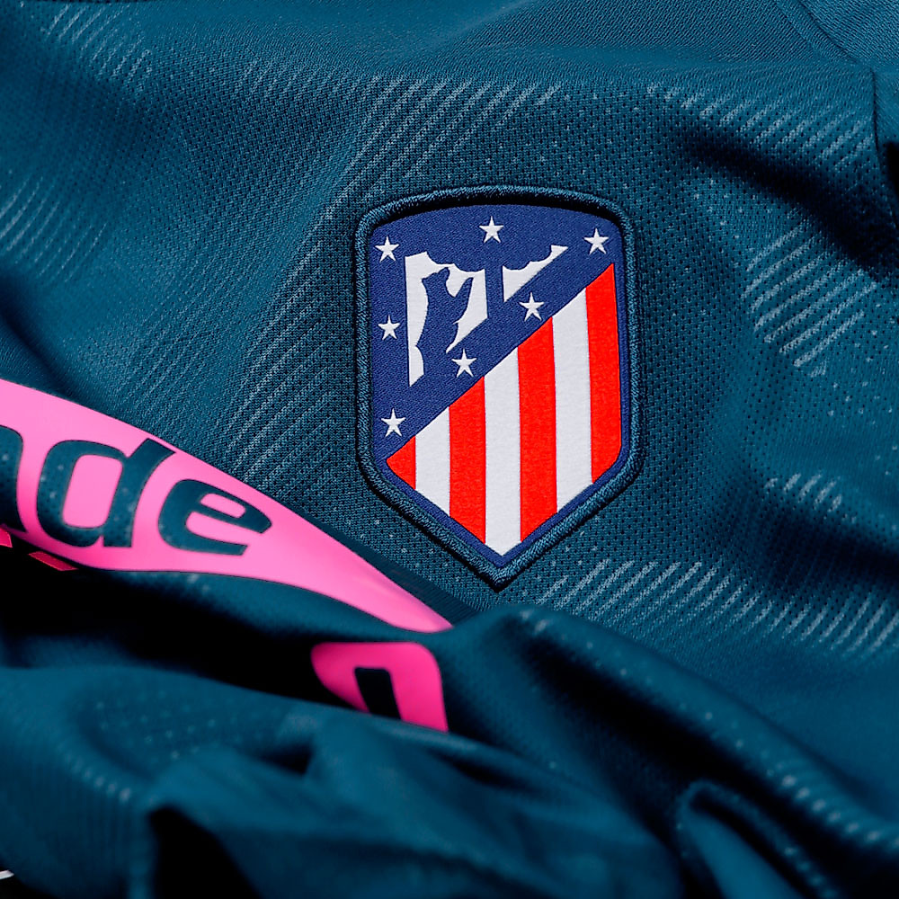 Camiseta 3ª Atlético de Madrid 2017/2018 Junior Stadium Azul - Fútbol Factory