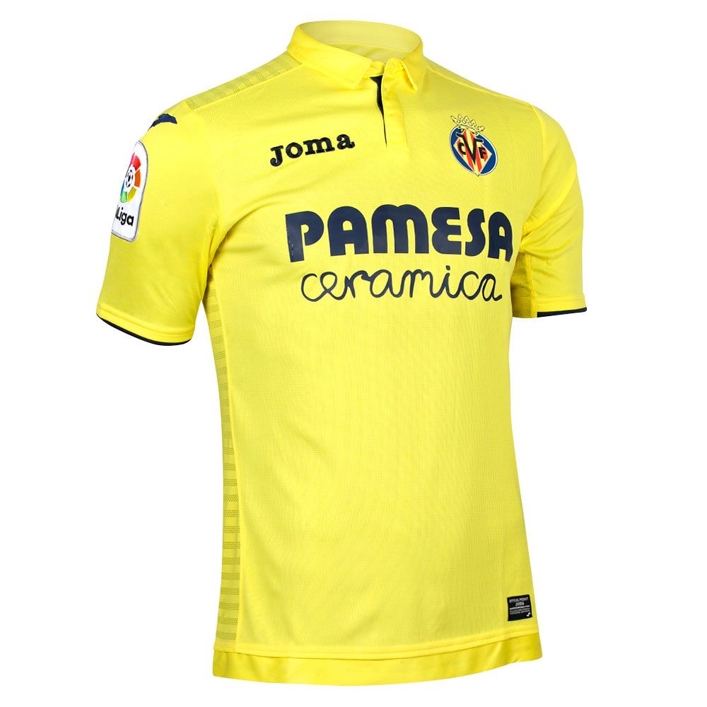 Camiseta 1ª Villarreal C.F. 2017/2018 Amarillo - Fútbol Factory