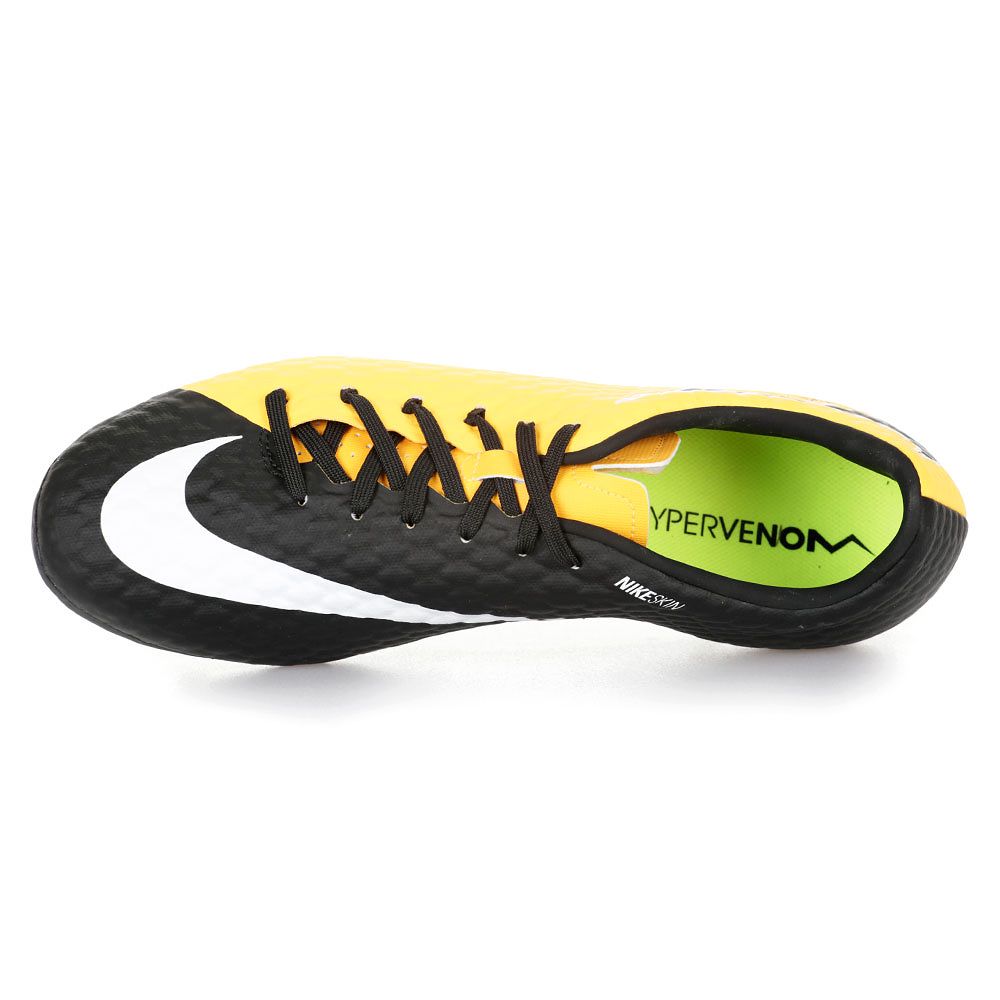 Botas de fútbol Hypervenom Phelon III AG-Pro Negro Naranja - Fútbol Factory