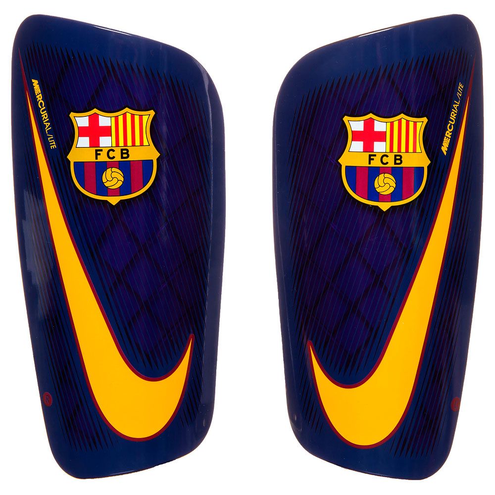 Espinilleras Mercurial Lite FC Barcelona Marino - Fútbol Factory