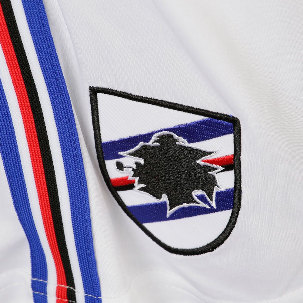 Pantalón 1ª UC Sampdoria 2017/2018 Blanco - Fútbol Factory