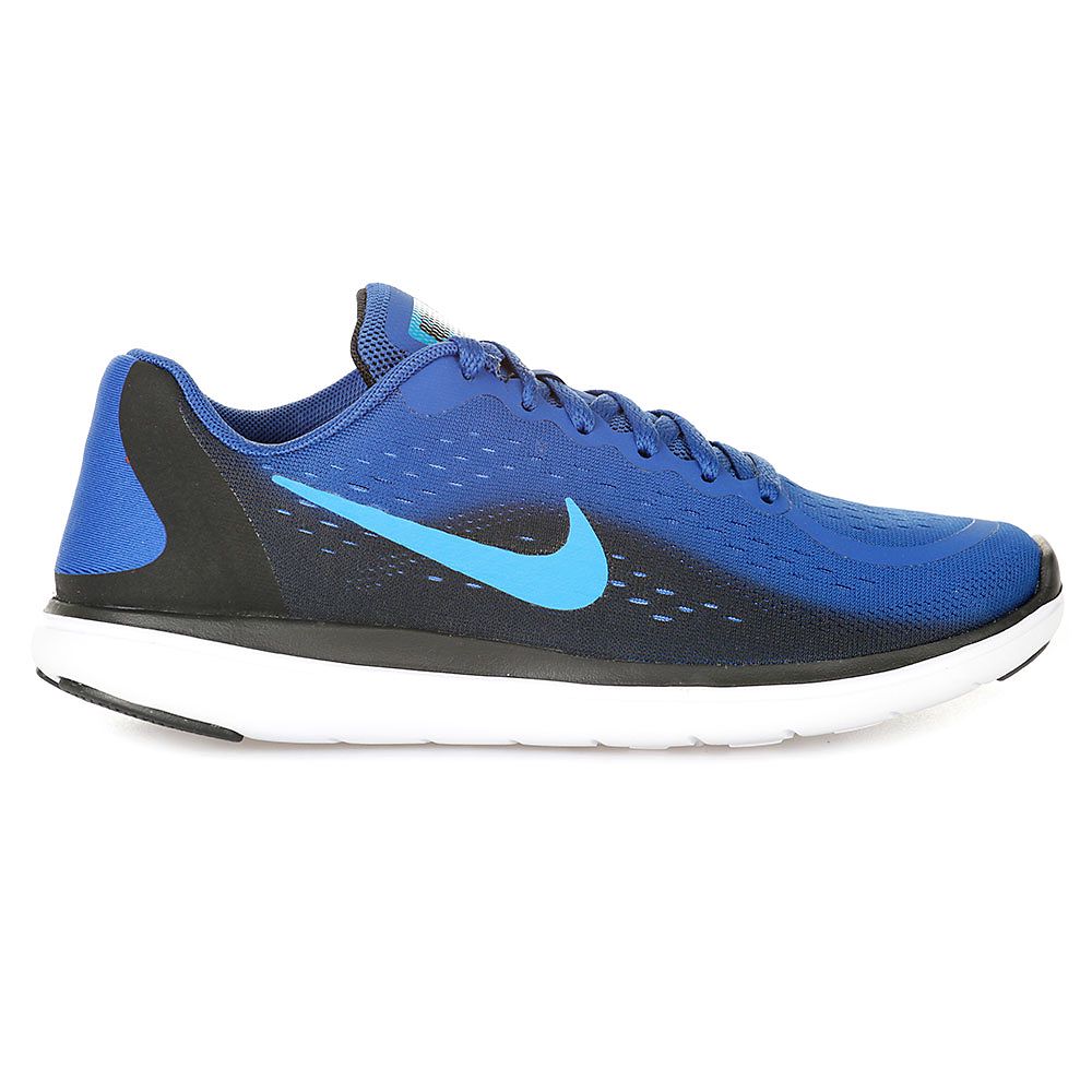 Zapatillas de Running Flex 2017 Junior Azul Negro - Fútbol Factory