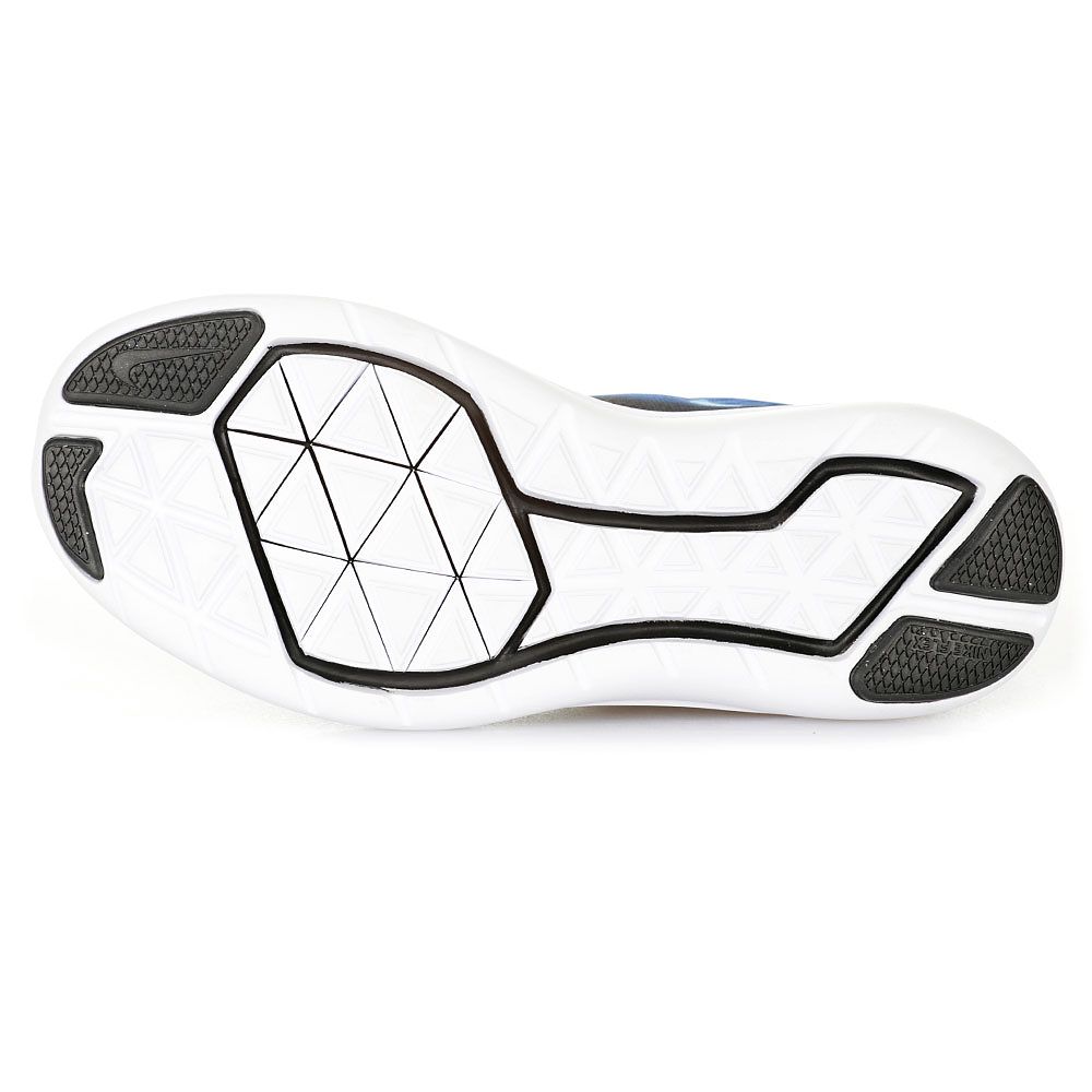 Zapatillas de Running Flex 2017 Junior Azul Negro - Fútbol Factory