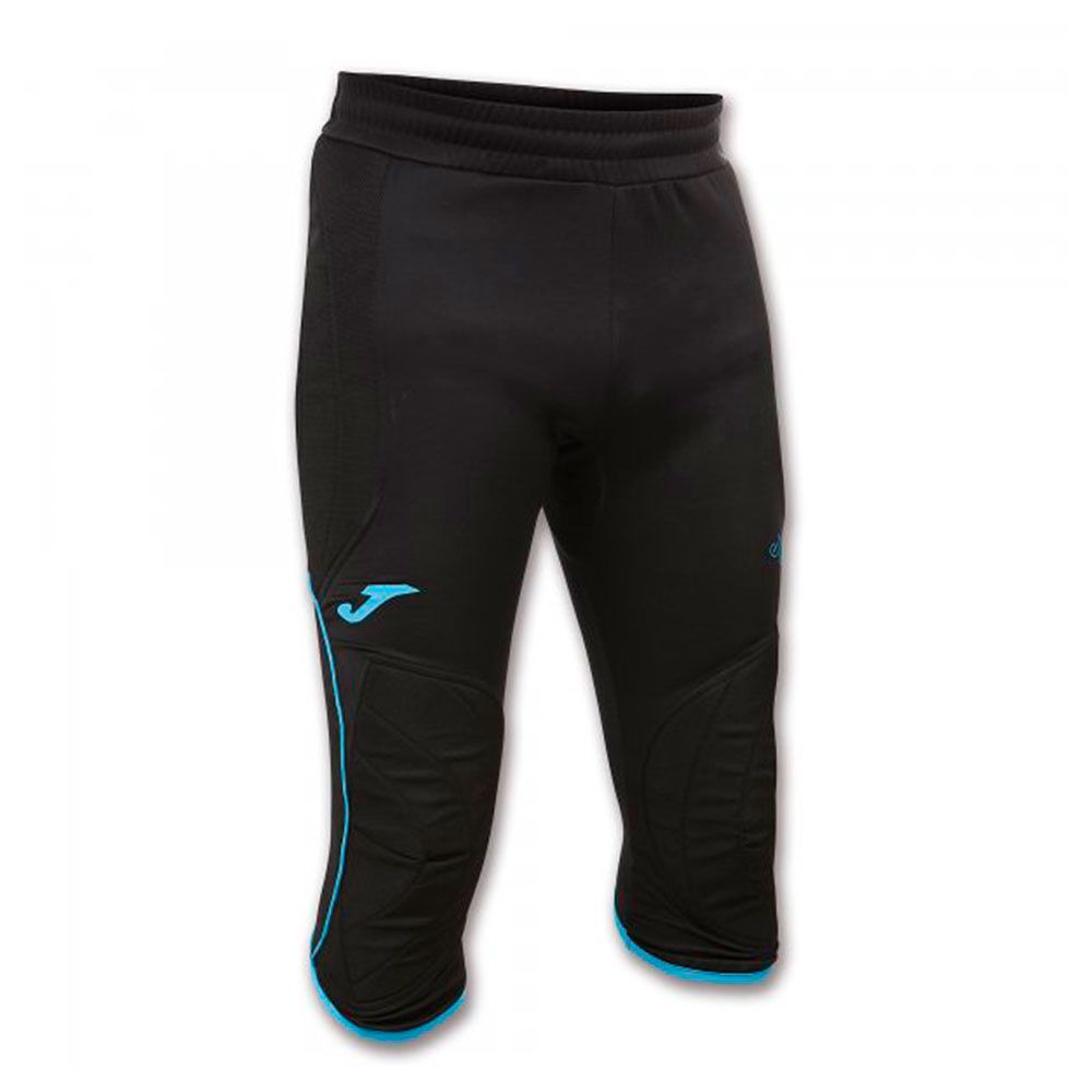 Pantalón Portero Protec Pirata Junior Negro Turquesa - Fútbol Factory