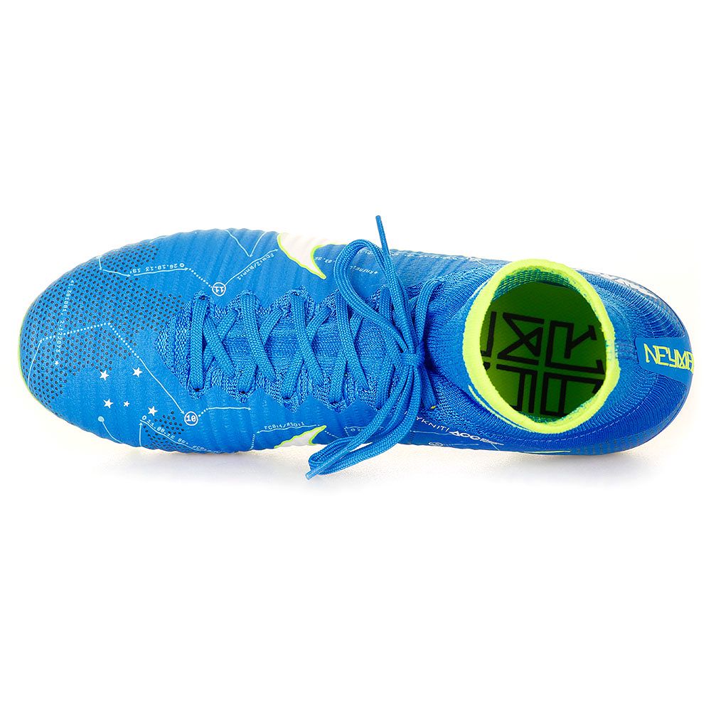 Botas de Fútbol Mercurial Superfly V DFC Neymar FG Junior Azul - Fútbol Factory