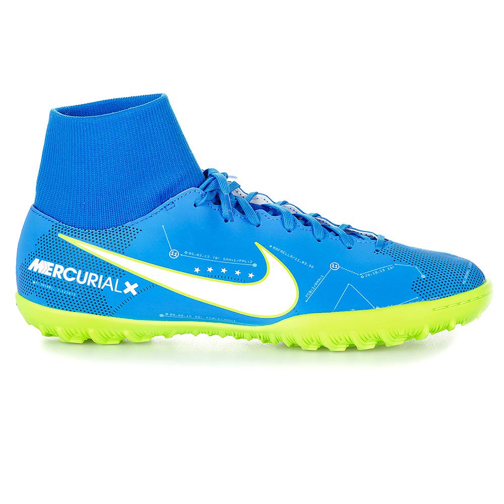 Botas de Fútbol Mercurial Victory VI DFC Neymar Multitaco Azul - Fútbol Factory