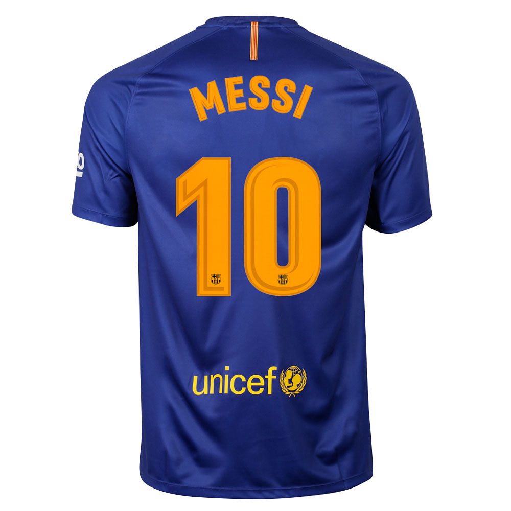Camiseta 1ª FC Barcelona 2017/2018 Messi Breathe - Fútbol Factory