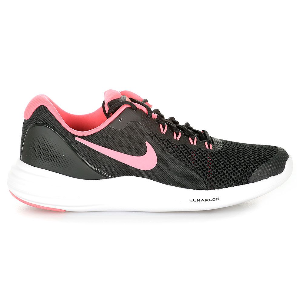 Zapatillas de Running Lunar Apparent Junior Negro Rosa - Fútbol Factory