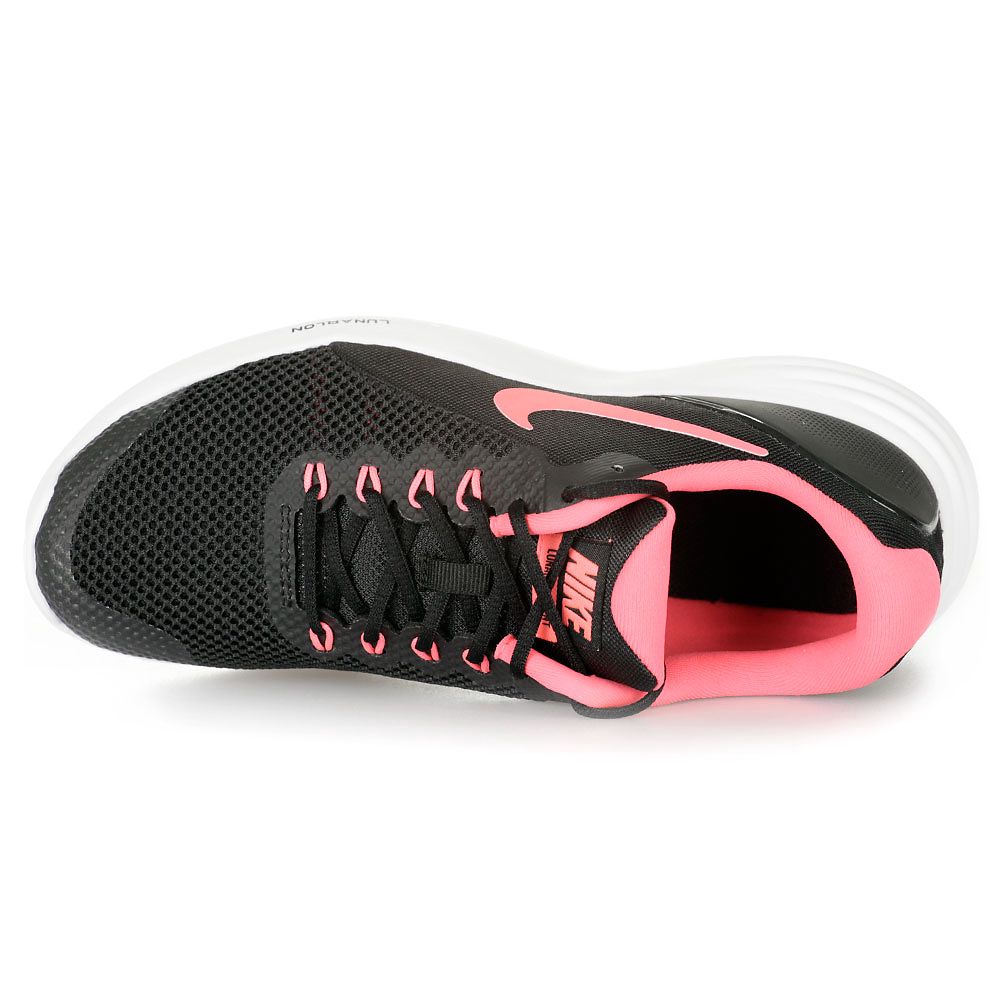 Zapatillas de Running Lunar Apparent Junior Negro Rosa - Fútbol Factory