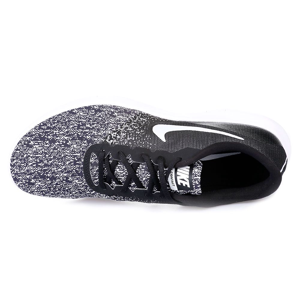 Zapatillas de Running Flex Contact Negro Blanco - Fútbol Factory