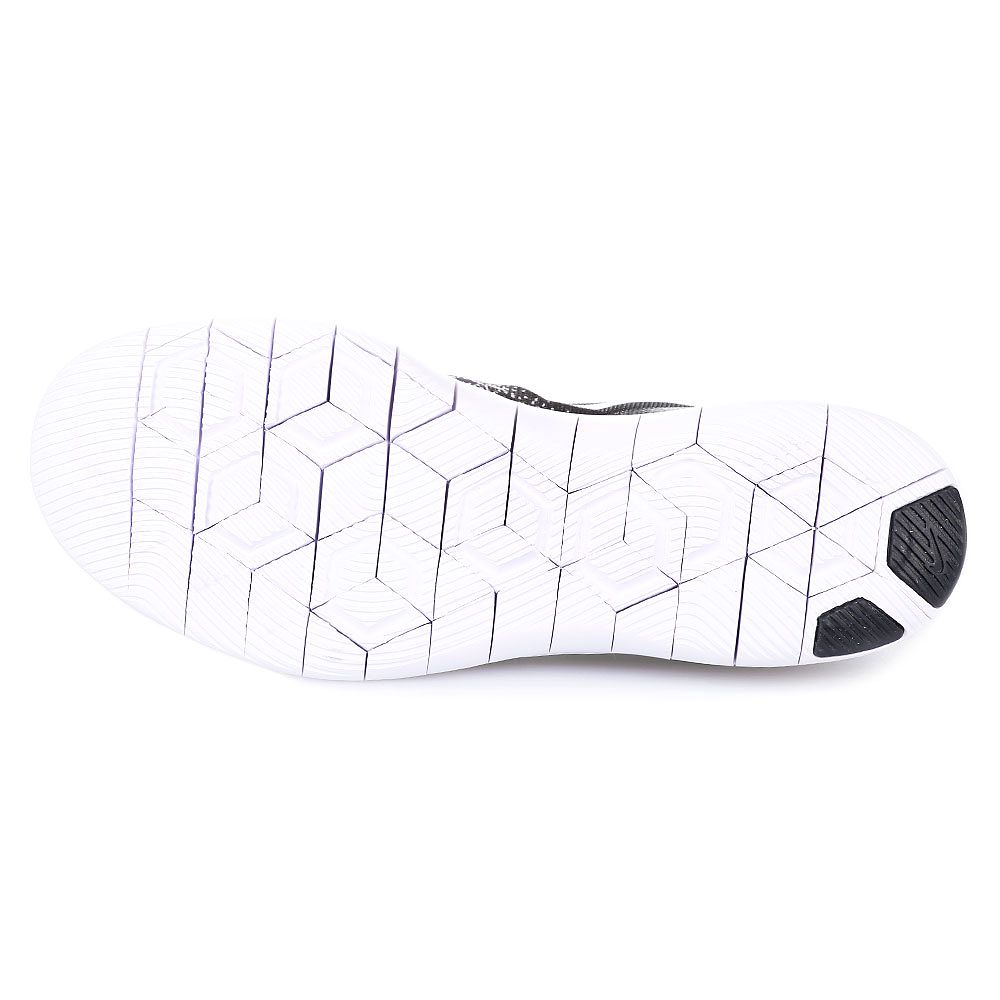Zapatillas de Running Flex Contact Negro Blanco - Fútbol Factory