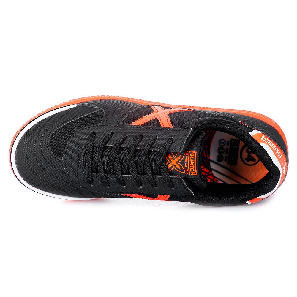 Zapatillas de Fútbol Sala G-3 In Junior Negro Naranja - Fútbol Factory