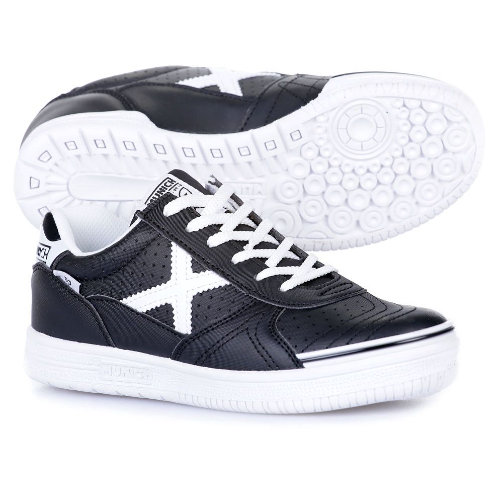 Zapatillas de Fútbol Sala G-3 IN Junior Negro Exclusivo FF - Fútbol Factory