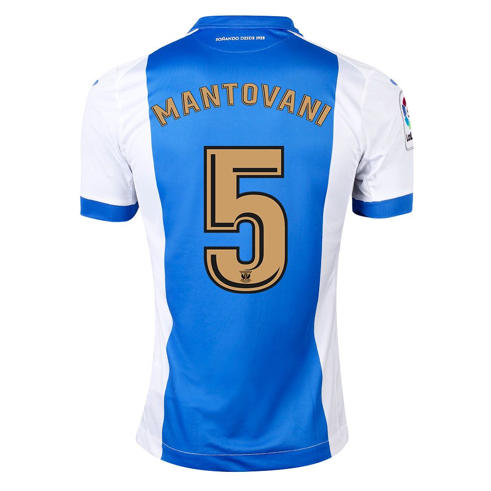 Camiseta 1ª CD Leganés 2017/2018 Mantovani Azul - Fútbol Factory