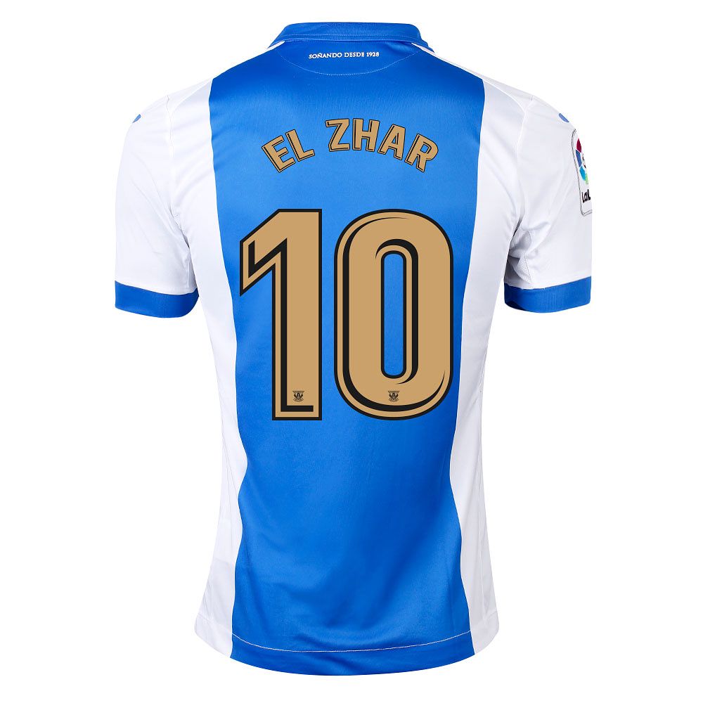 Camiseta 1ª CD Leganés 2017/2018 El Zhar Azul - Fútbol Factory
