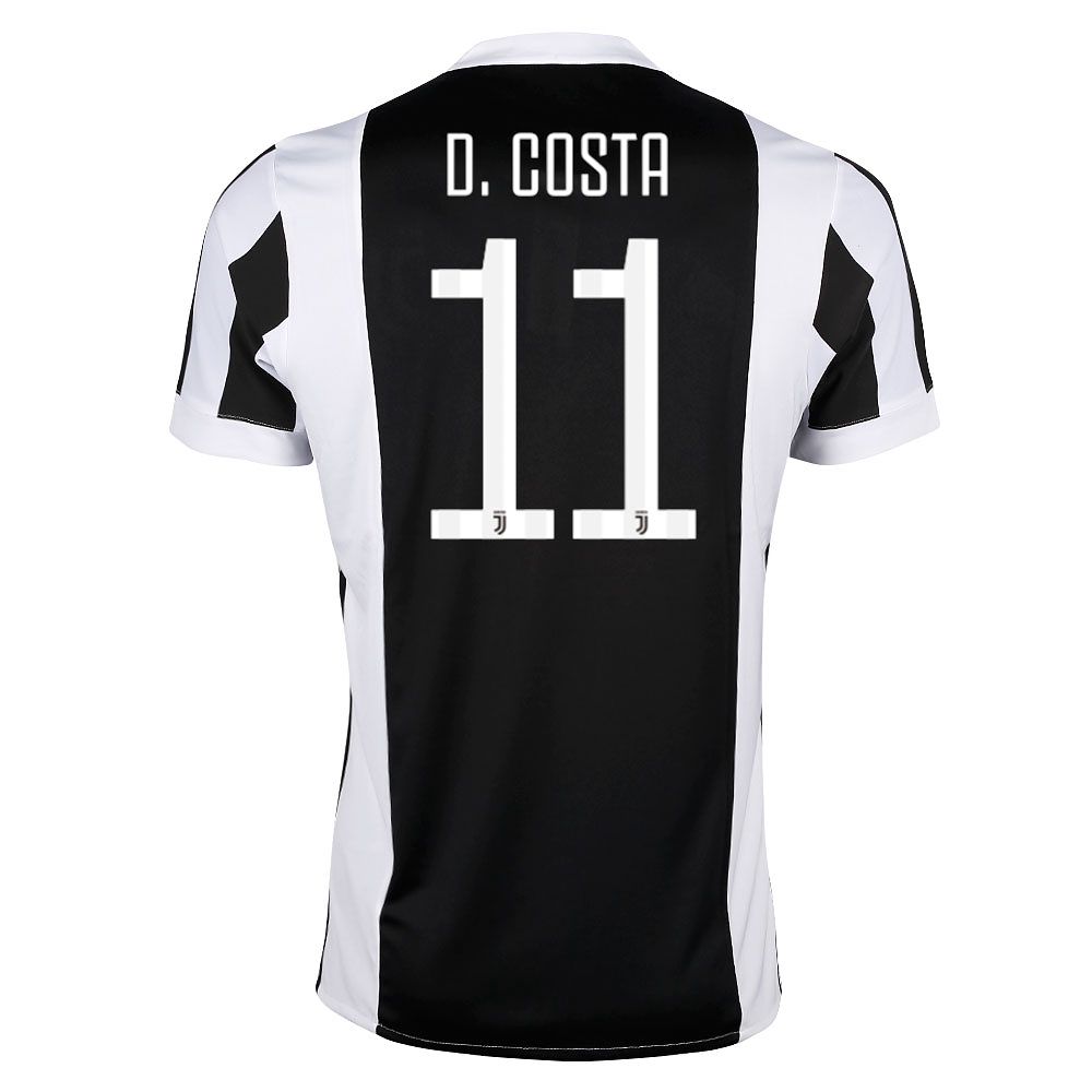 Camiseta 1ª Juventus Turin 2017/2018 D. Costa Blanco Negro - Fútbol Factory