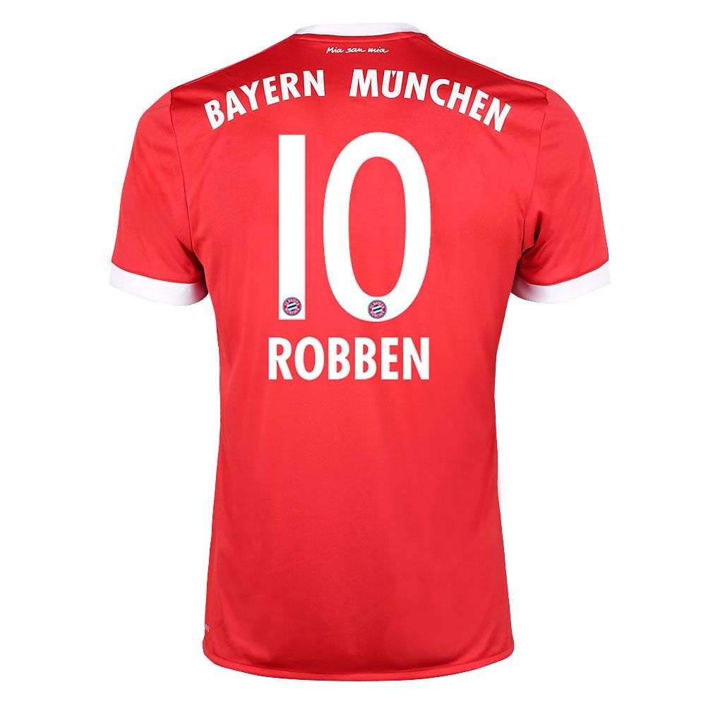 Camiseta 1ª Bayern Munich 2017/2018 Robben Rojo - Fútbol Factory