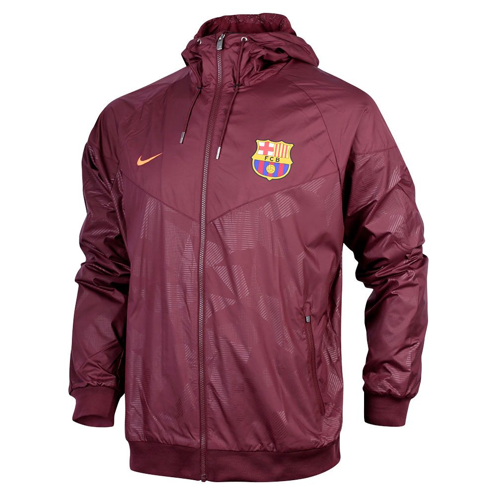 Cortavientos de Paseo FC Barcelona 2017/2018 UCL Granate - Fútbol Factory
