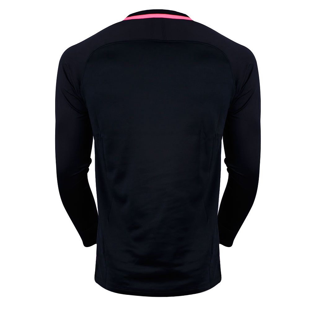 Sudadera Training Atlético de Madrid Dry Squad 2017/2018 UCL Negro Rosa - Fútbol Factory