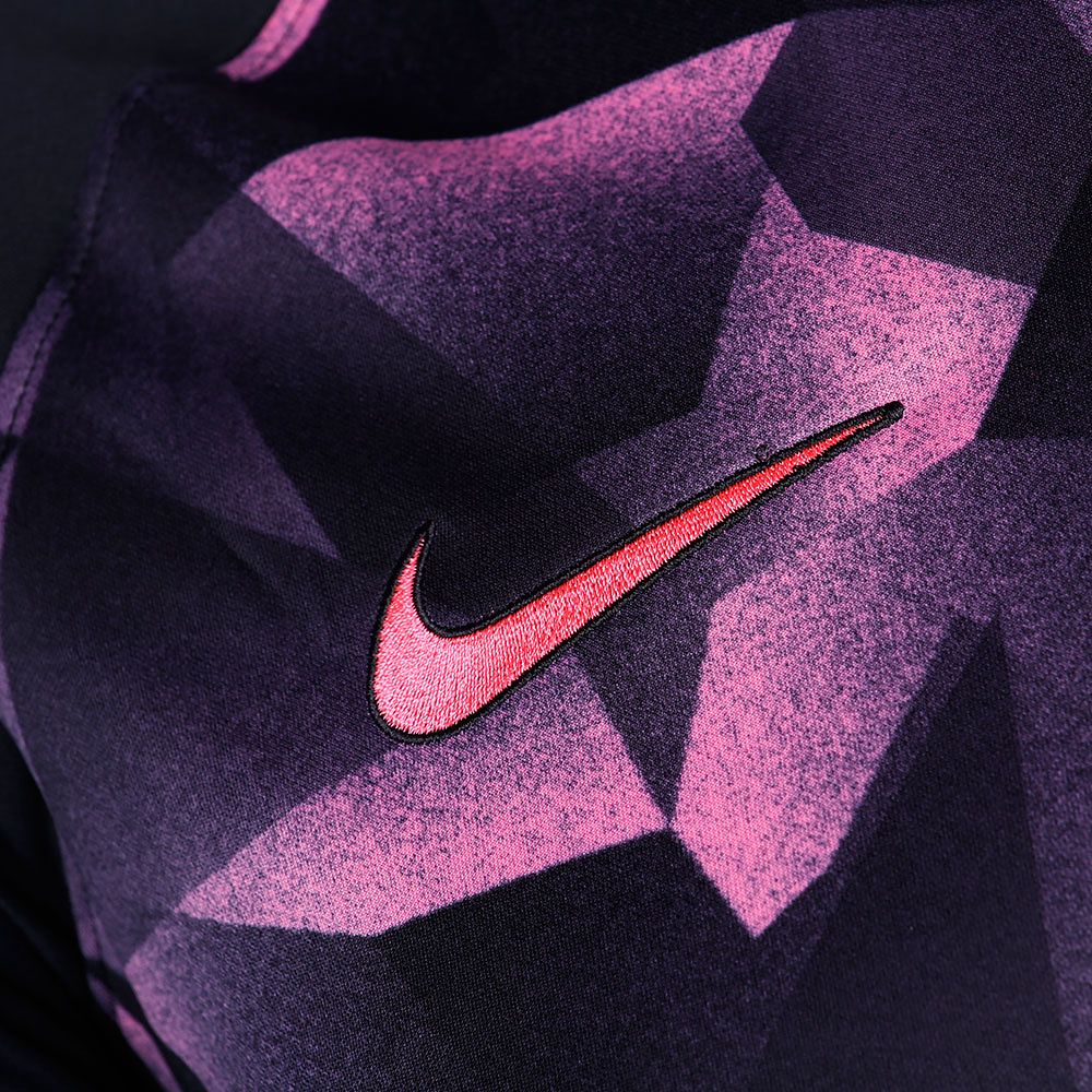 Sudadera Training Atlético de Madrid Dry Squad 2017/2018 UCL Negro Rosa - Fútbol Factory