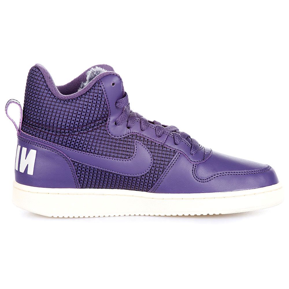 Zapatillas de Paseo Court Borough Mid Mujer Morado - Fútbol Factory