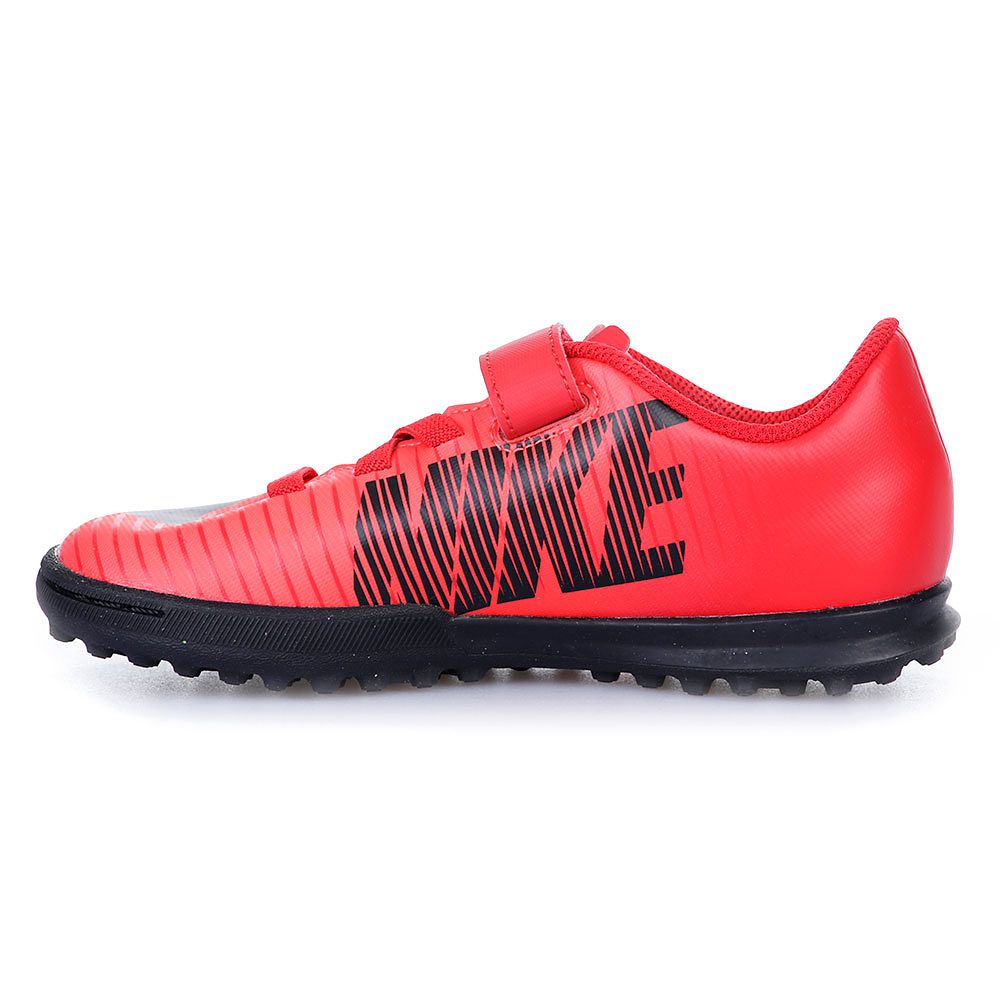 Botas de Fútbol MercurialX Vortex III Multitaco Infantil Rojo - Fútbol Factory