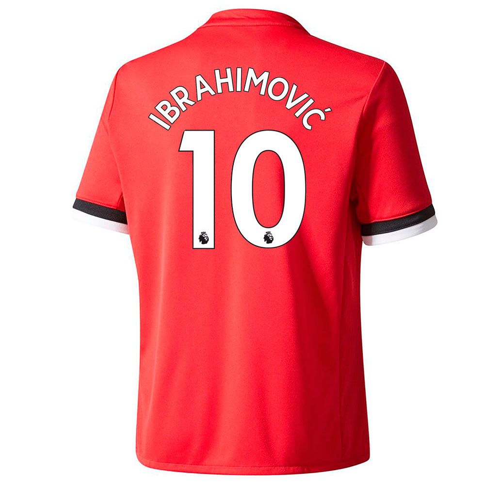 Camiseta 1ª Manchester United 2017/2018 Ibrahimovic Junior Rojo - Fútbol Factory