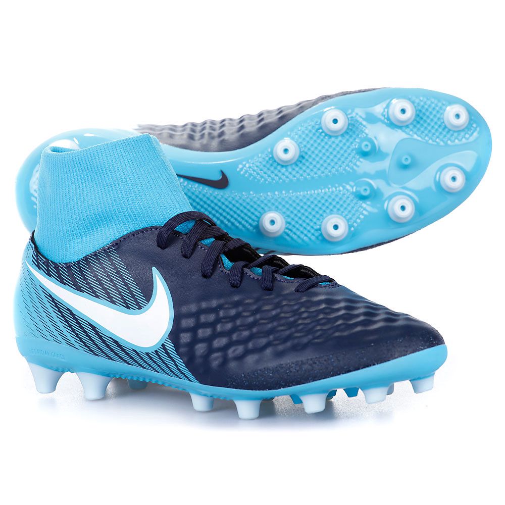 Botas de Fútbol Magista Onda II DFC AG-Pro Azul - Fútbol Factory