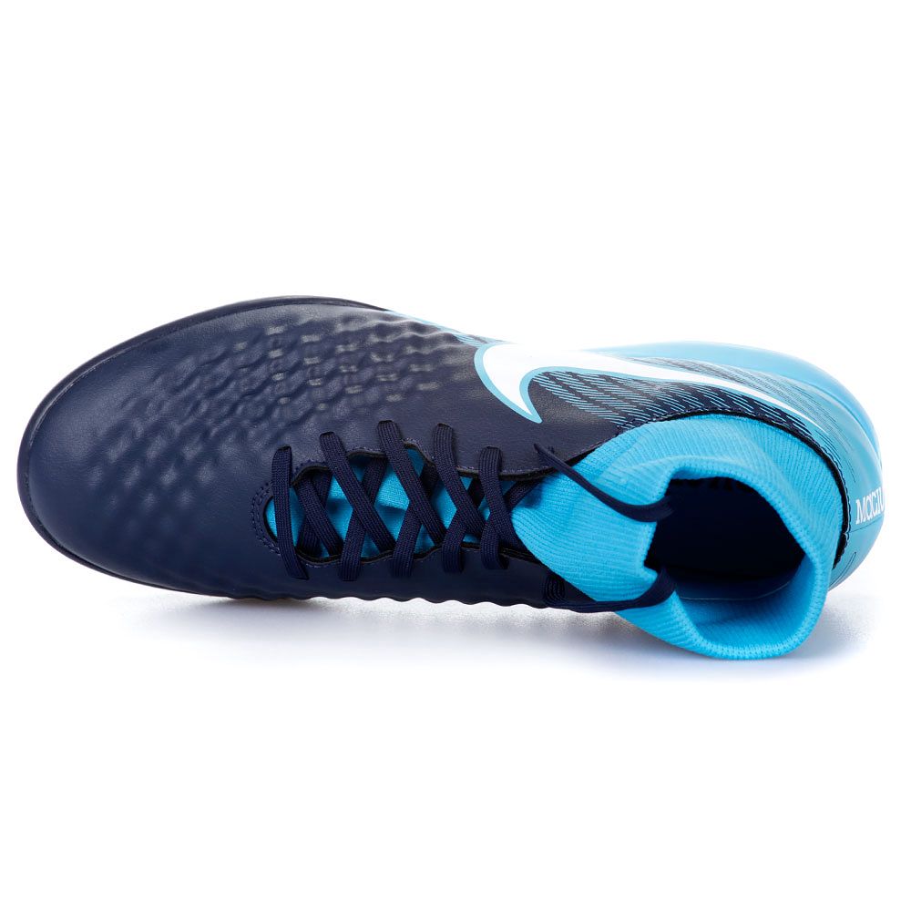 Botas de Fútbol MagistaX Onda II DFC Multitaco Azul - Fútbol Factory