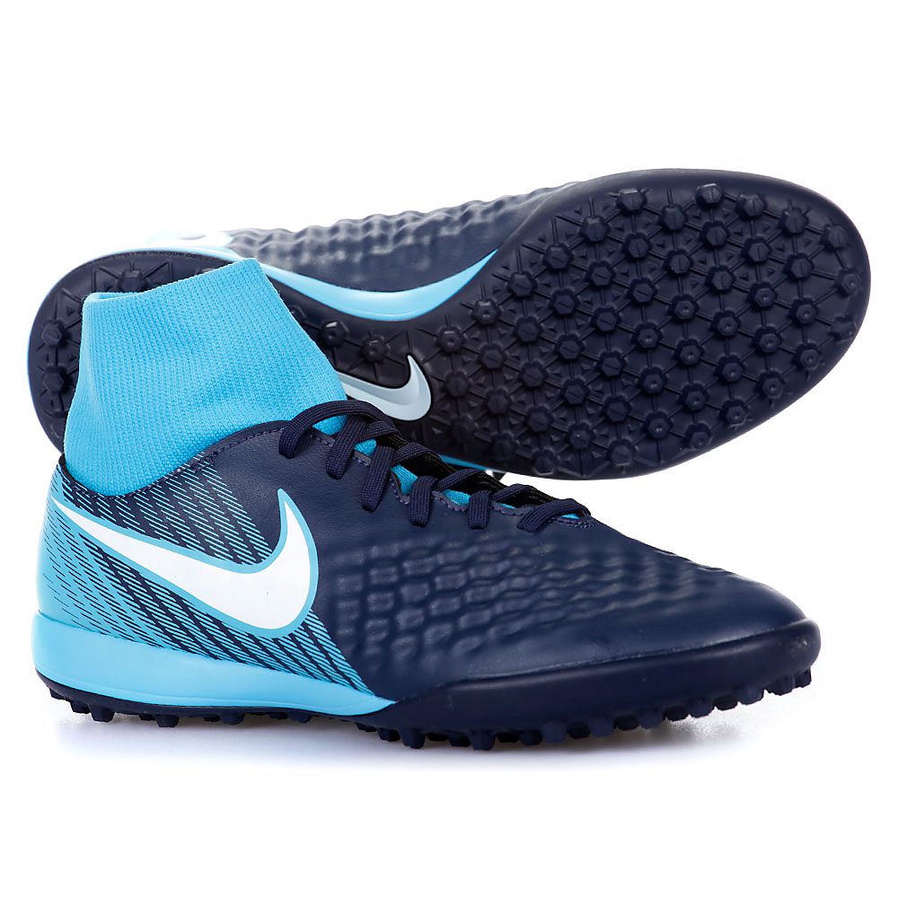 Botas de Fútbol MagistaX Onda II DFC Multitaco Azul - Fútbol Factory