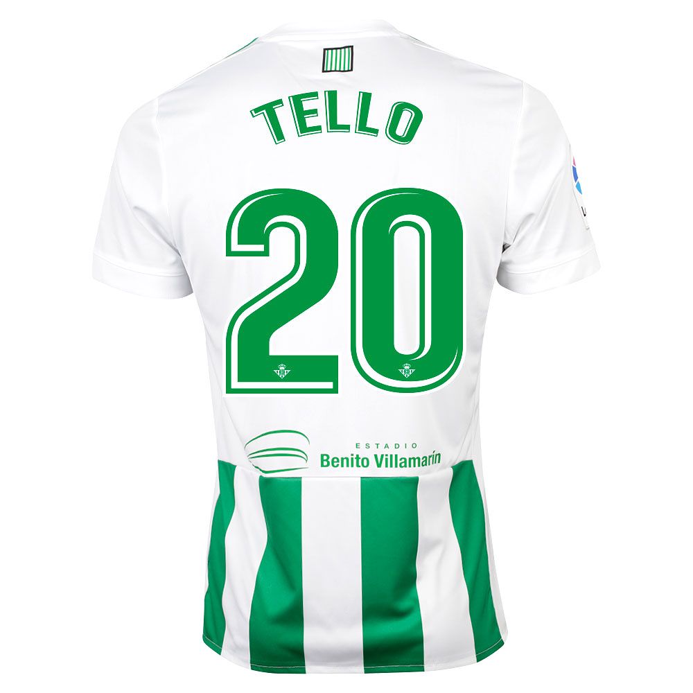 Camiseta 1ª Real Betis Balompié LaLiga 2017/2018 Tello - Fútbol Factory