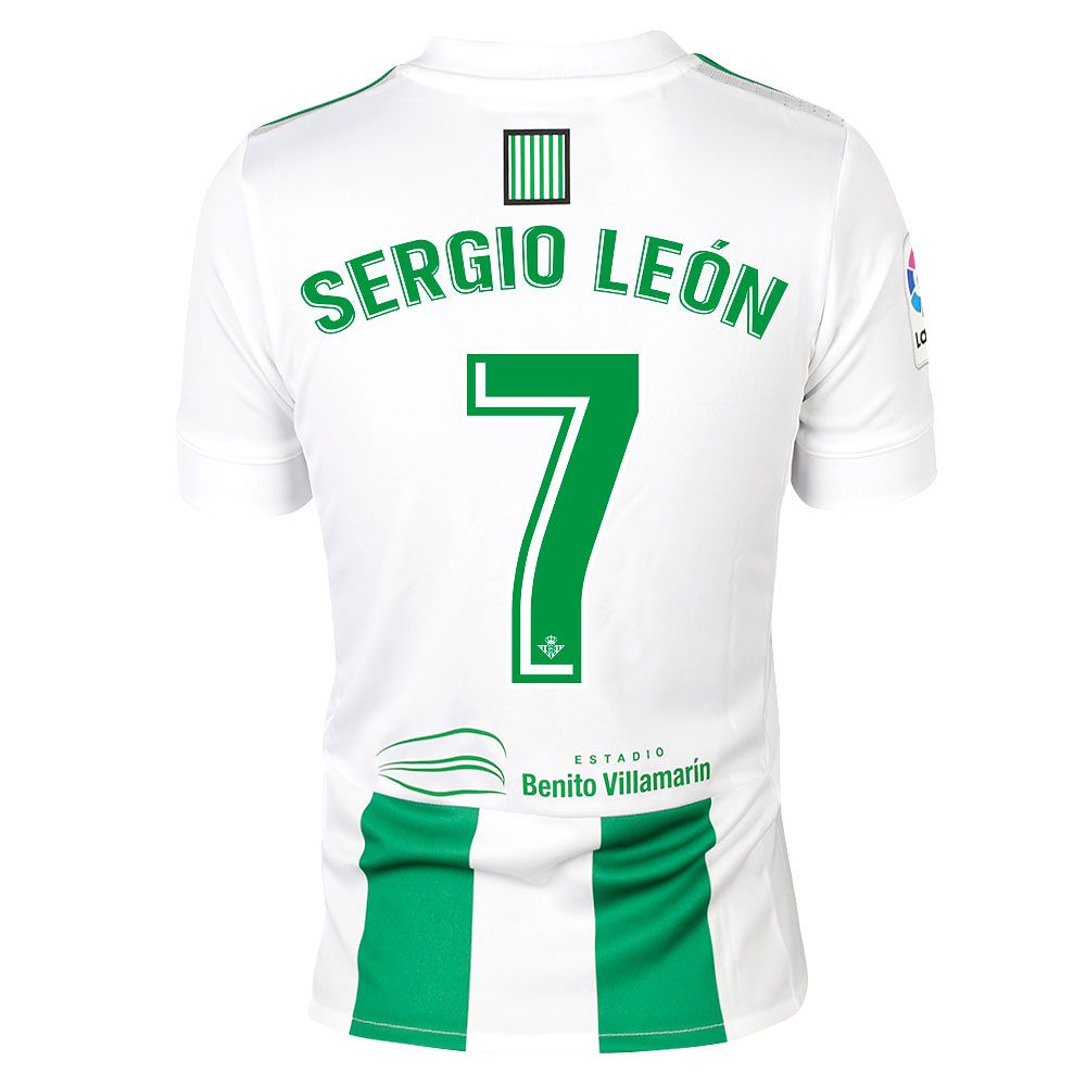 Camiseta 1ª Real Betis Balonpié 2017/2018 Sergio León Junior - Fútbol Factory