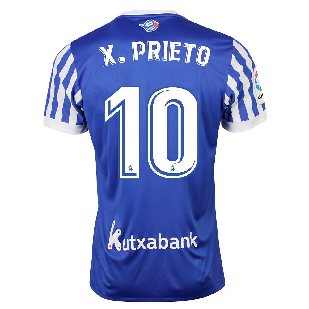 Camiseta 1ª Real Sociedad 2017/2018 X. Prieto - Fútbol Factory