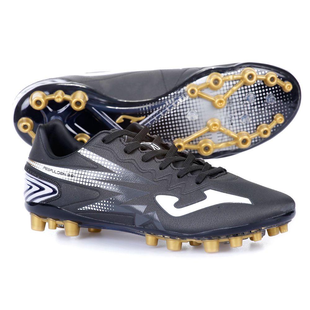 Botas de Fútbol Propulsion 3.0 AG Negro - Fútbol Factory