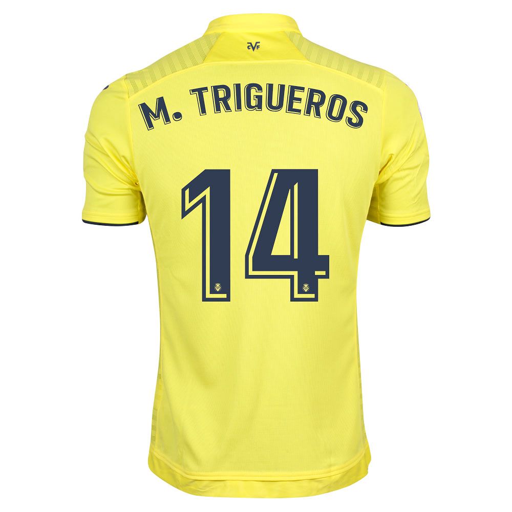 Camiseta 1ª Villarreal C.F. 2017/2018 M. Trigueros Amarillo - Fútbol Factory