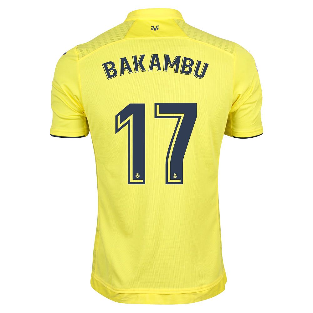 Camiseta 1ª Villarreal C.F. 2017/2018 Bakambu Amarillo - Fútbol Factory