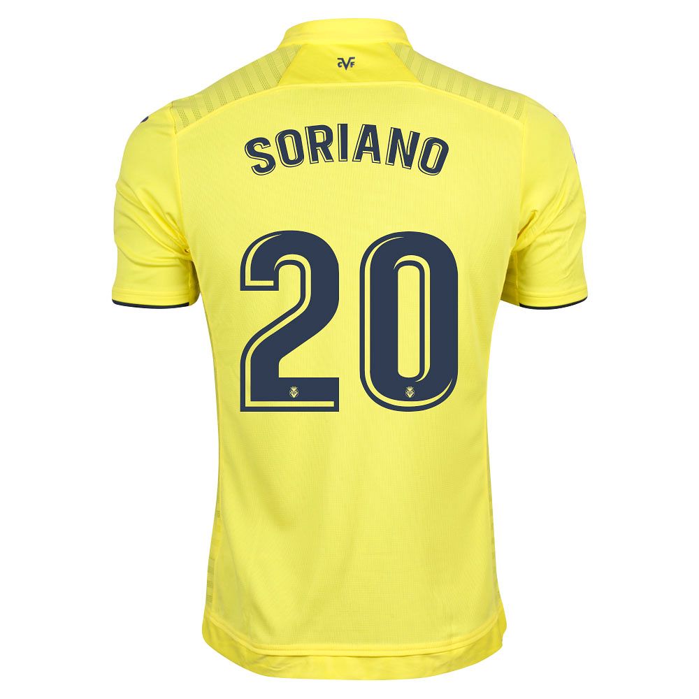 Camiseta 1ª Villarreal C.F. 2017/2018 Soriano Amarillo - Fútbol Factory