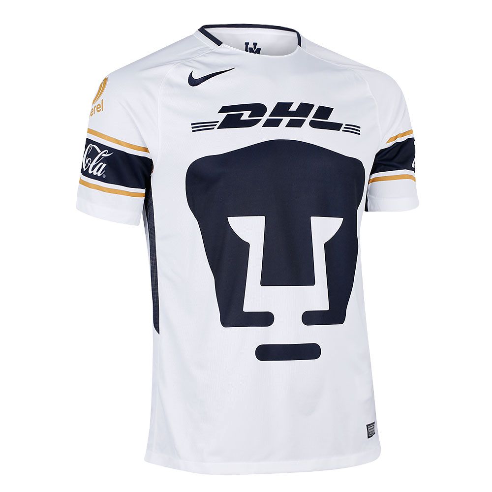 Camiseta 1ª Pumas UNAM 2017/2018 Blanco - Fútbol Factory