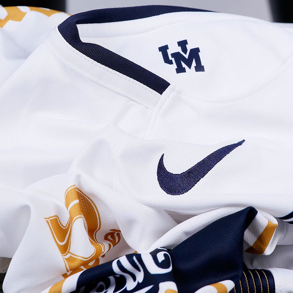 Camiseta 1ª Pumas UNAM 2017/2018 Blanco - Fútbol Factory