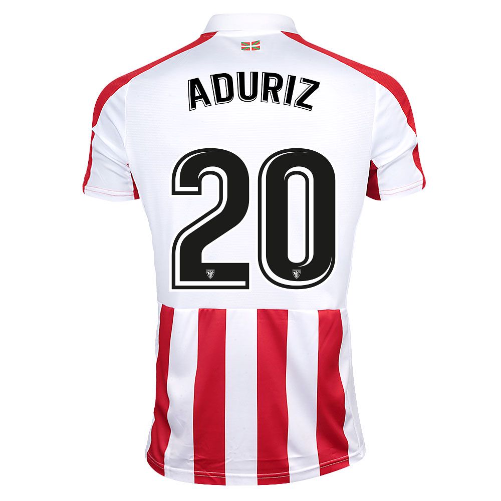 Camiseta 1ª Athletic Club Bilbao 2017/2018 Aduriz Rojo Blanco - Fútbol Factory