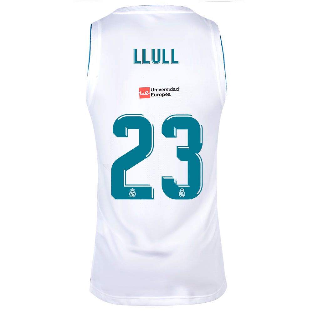 Camiseta 1ª Real Madrid 2017/2018 Llull Baloncesto Blanco - Fútbol Factory