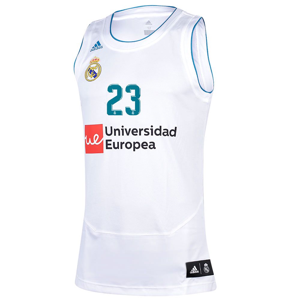 Camiseta 1ª Real Madrid 2017/2018 Llull Baloncesto Blanco - Fútbol Factory