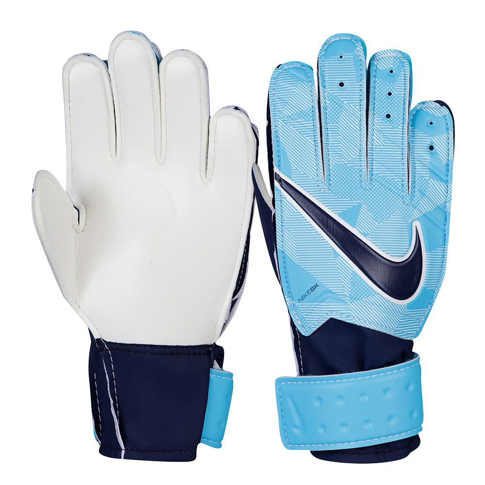 Guantes Goalkeeper Match Junior Azul - Fútbol Factory