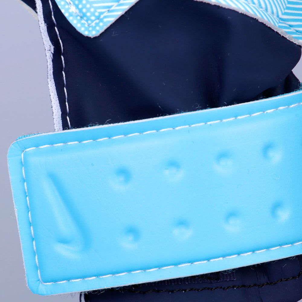 Guantes Goalkeeper Match Junior Azul - Fútbol Factory